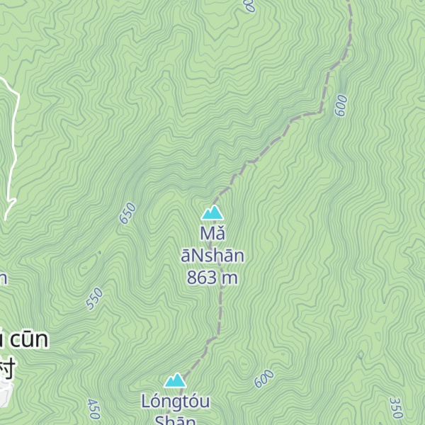 Map of Mǎ āNshān