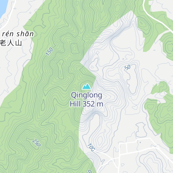 Map of Qinglong Hill