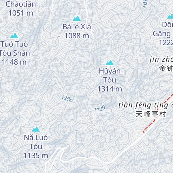 Map of Huì Dǐng Shān
