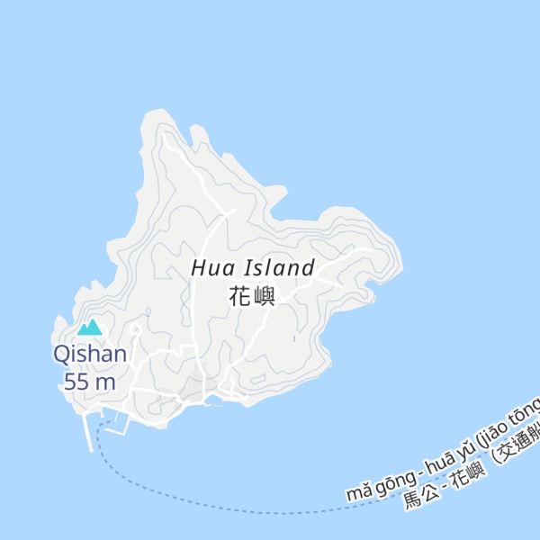 Map of Yandunshan