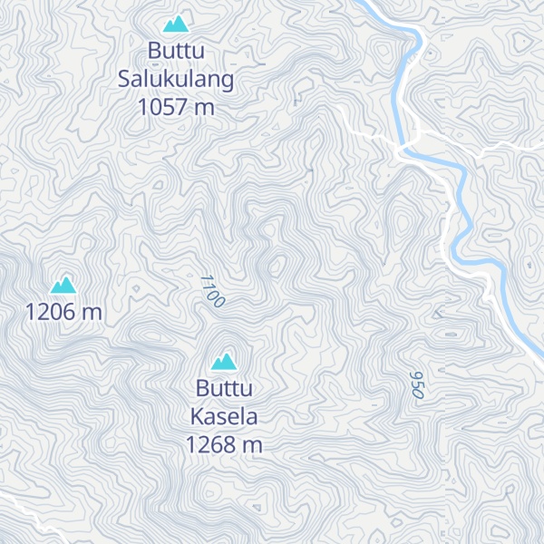 Map of Buttu Kupa