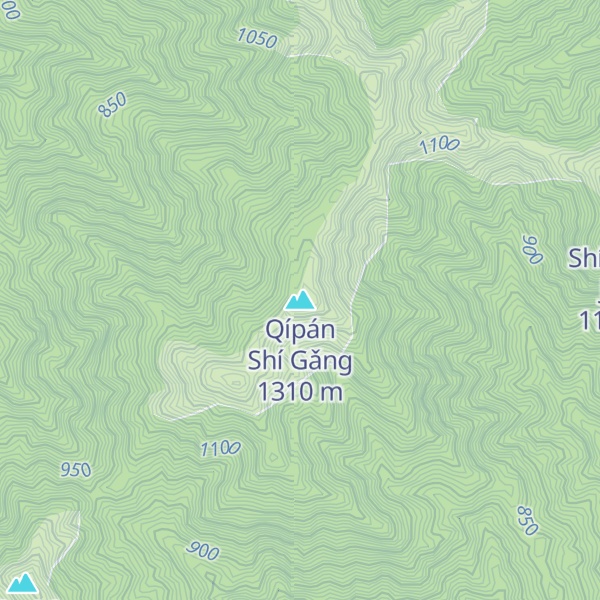Map of Qípán Shí Gǎng