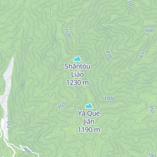 Map of Pò Dāojiān