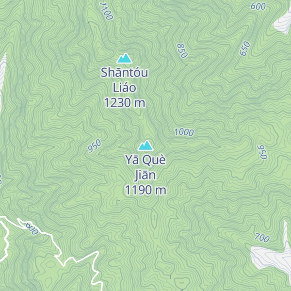 Map of Yā Què Jiān