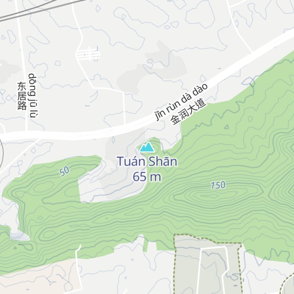 Map of Tuán Shān