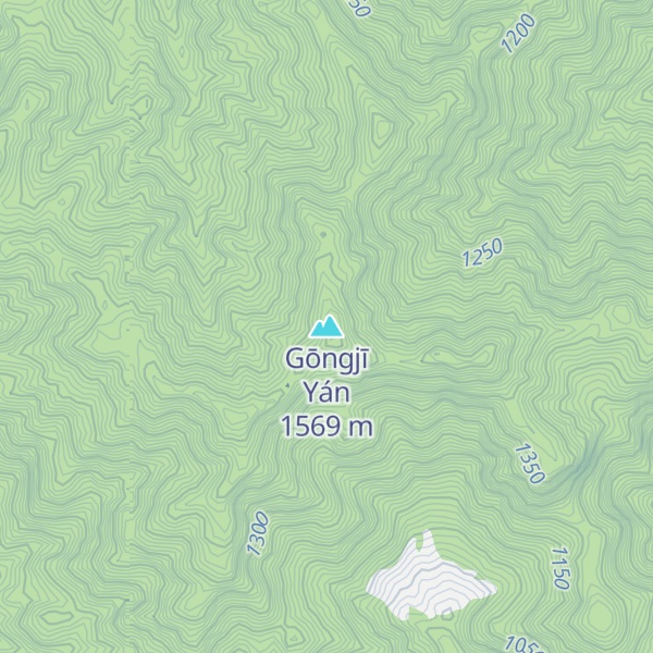 Map of Gōngjī Yán