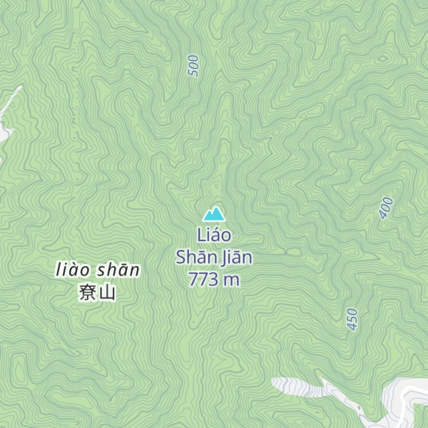 Map of Liáo Shān Jiān