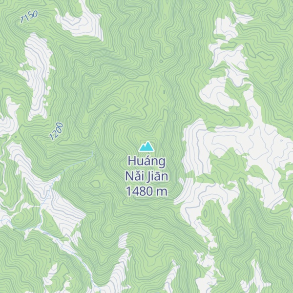 Map of Huáng Nǎi Jiān