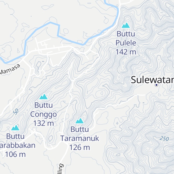 Map of Buttu Lemolemo
