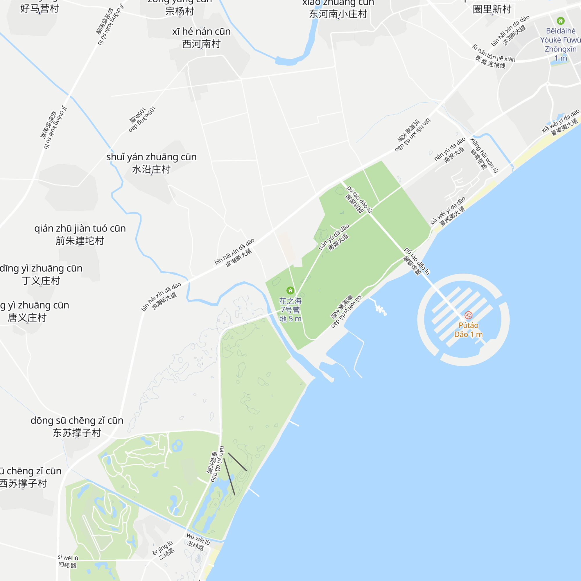 花之海7号营地 map