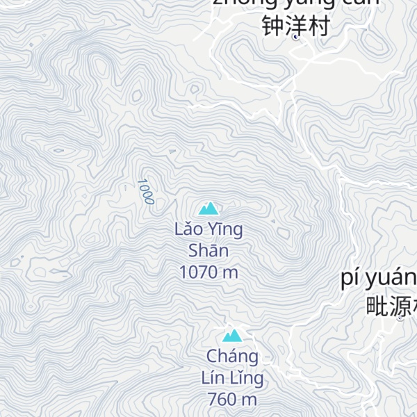 Map of Lǎo Yīng Shān