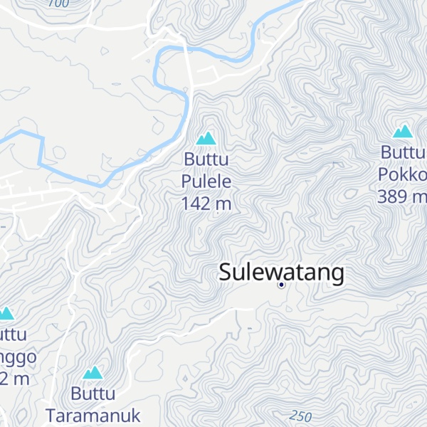 Map of Buttu Panumang
