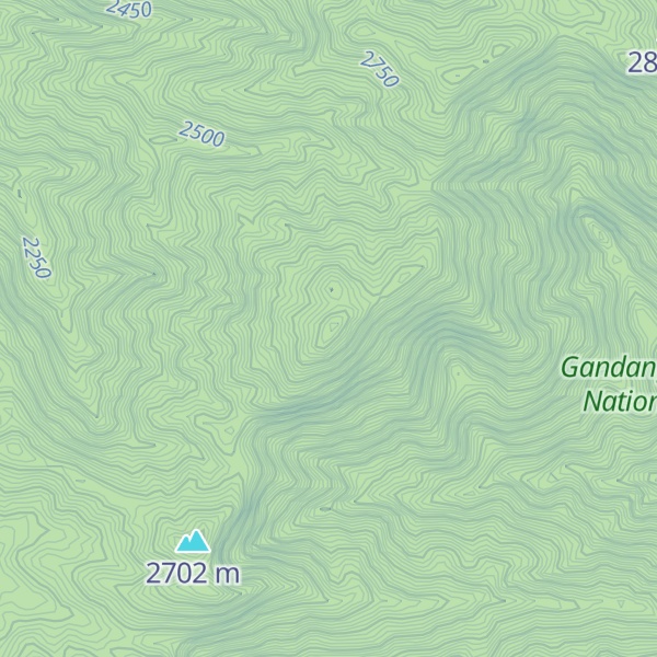 Map of Buttu Mambuliling