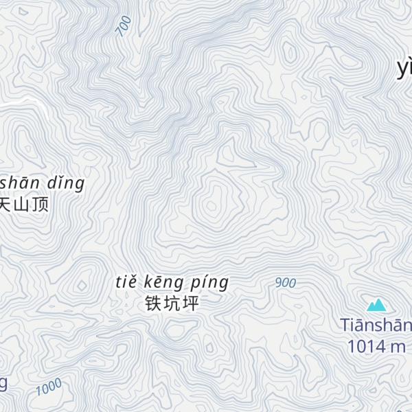 Map of Wú Píngshān