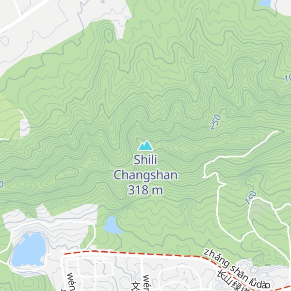 Map of Shili Changshan