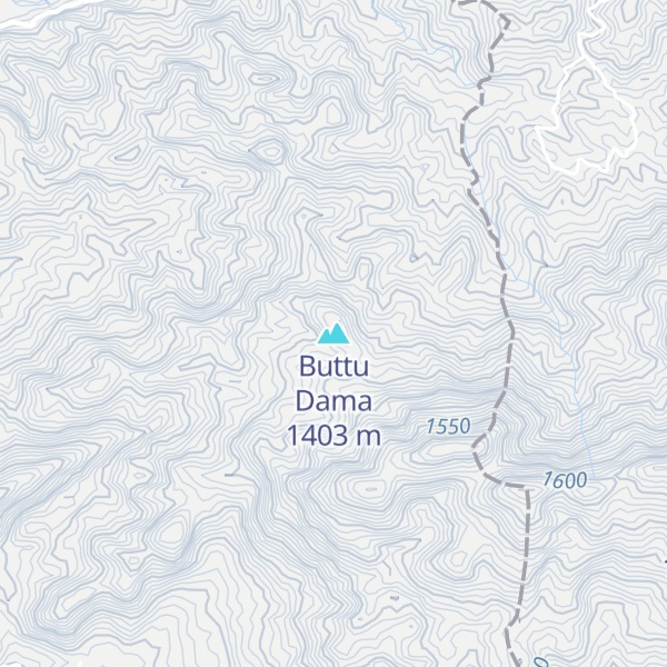 Map of Buttu Dama