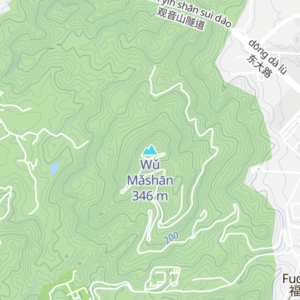 Map of Wǔ Mǎshān