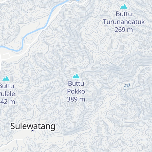 Map of Buttu Pokko