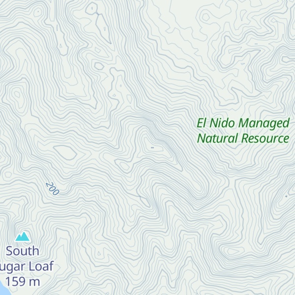 Map of Mount Maateg