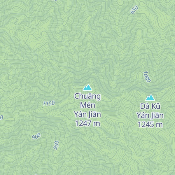 Map of Chuāng Mén Yán Jiān