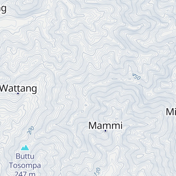 Map of Buttu Katumbangan