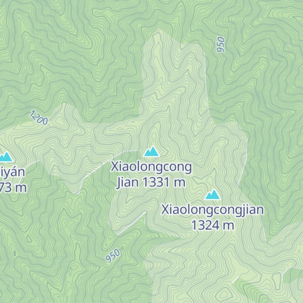 Map of Xiaolongcong Jian