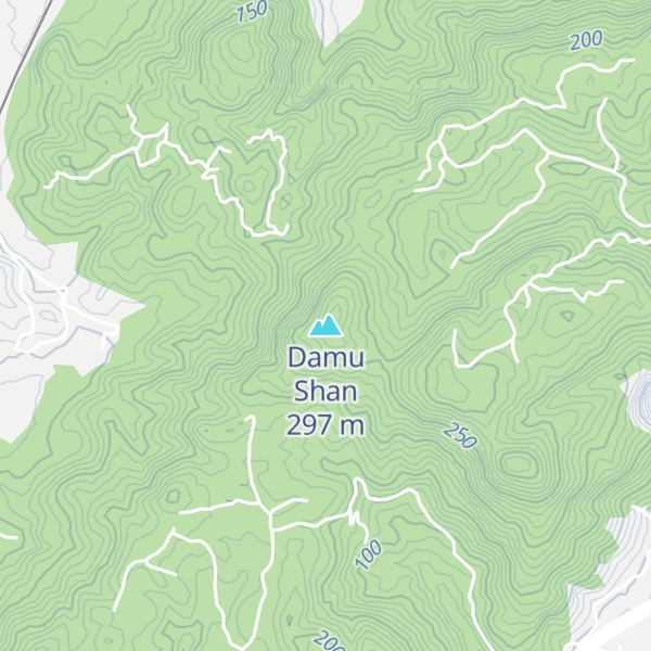 Map of Damu Shan