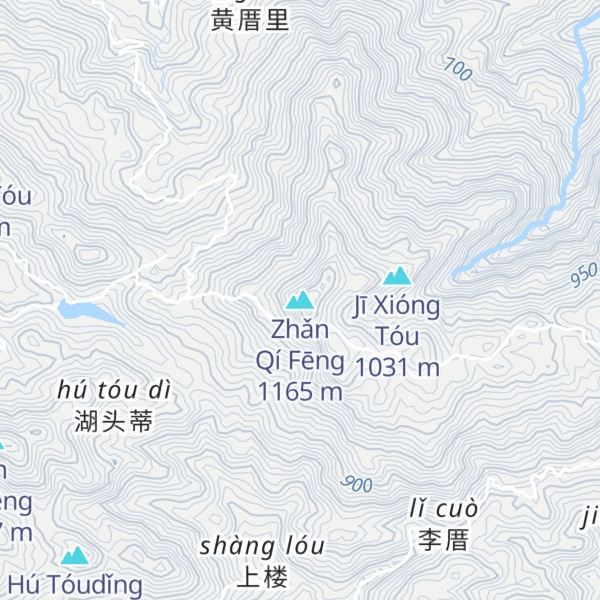 Map of Zhǎn Qí Fēng
