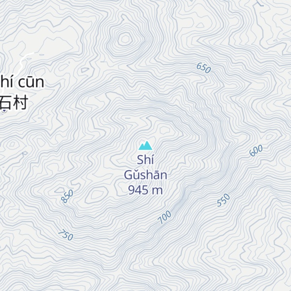 Map of Shí Gǔshān