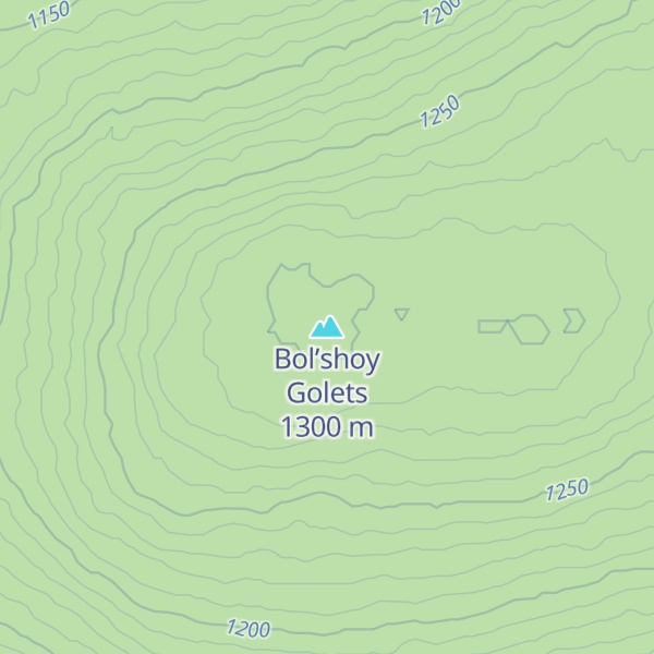 Map of Bol’shoy Golets