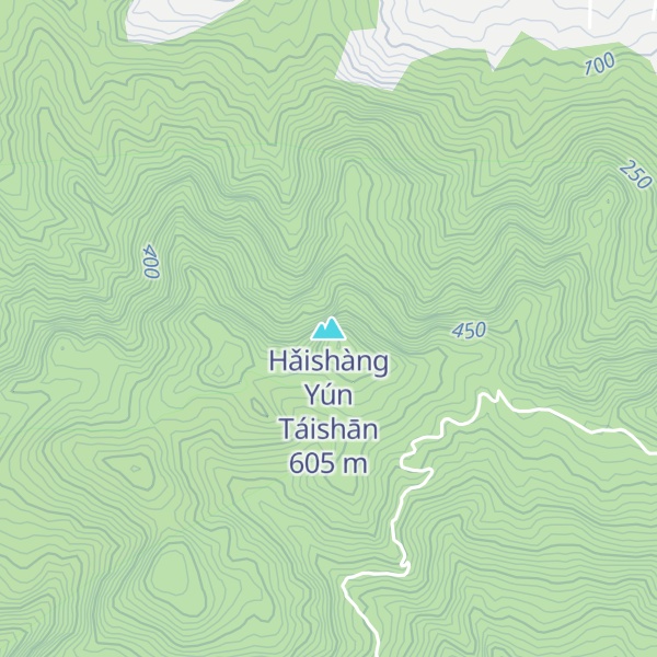 Map of Hǎishàng Yún Táishān