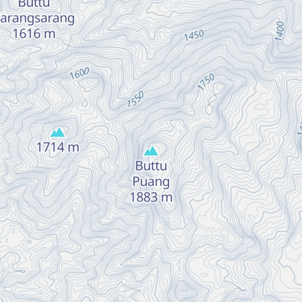 Map of Buttu Puang