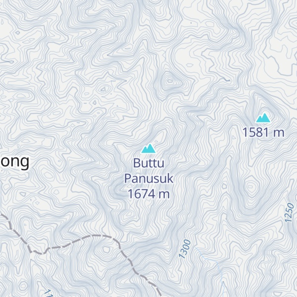 Map of Buttu Panusuk