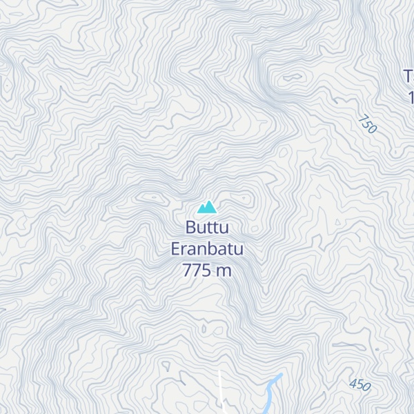 Map of Buttu Eranbatu