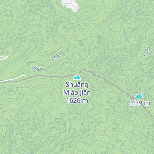 Map of Shuāng Miáo Jiān