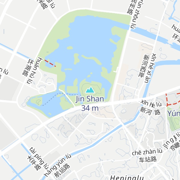 Map of Jin Shan