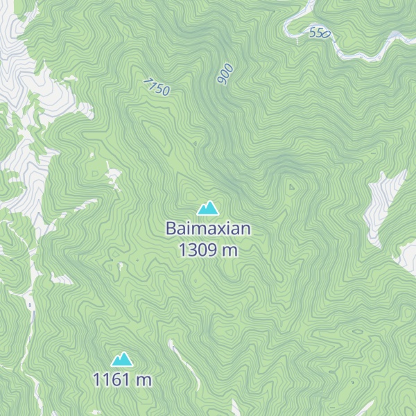 Map of Baimaxian
