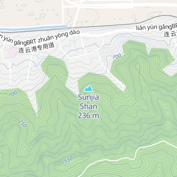 Map of Sunjia Shan