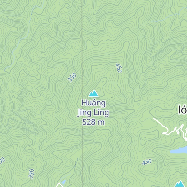 Map of Huáng Jīng Lǐng