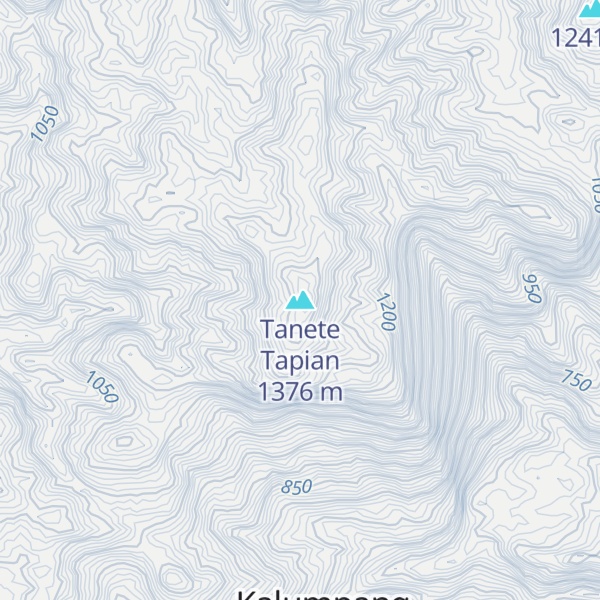 Map of Tanete Tapian