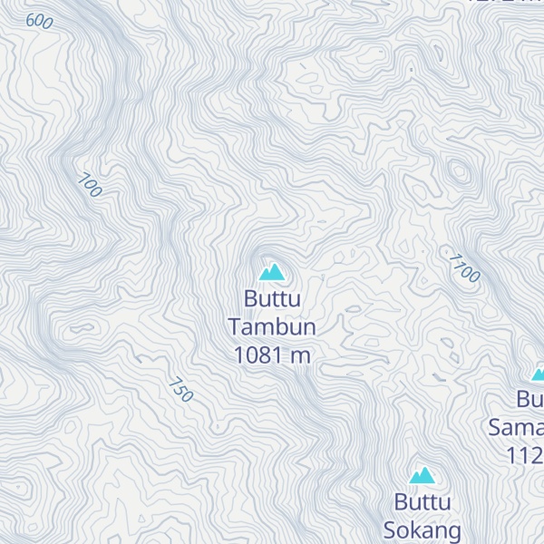 Map of Buttu Tambun