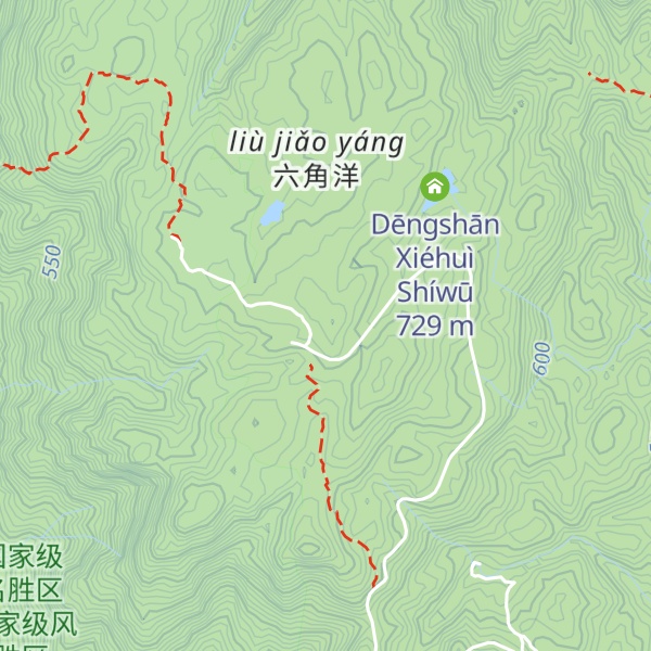 Map of Chá Yáng Shān