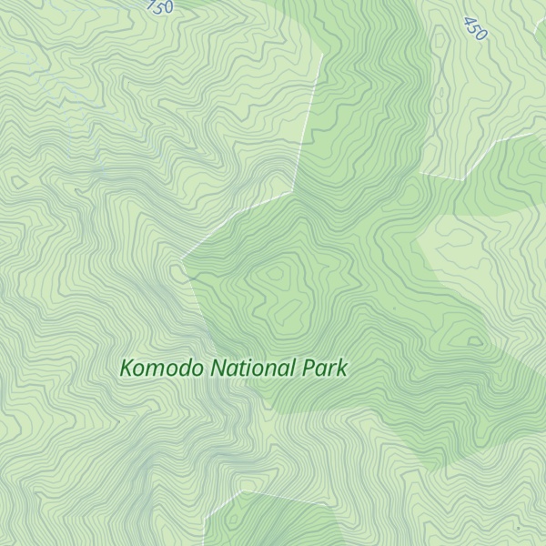 Map of Mount Komodo