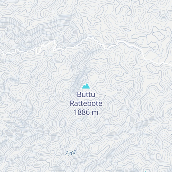Map of Buttu Rattebote