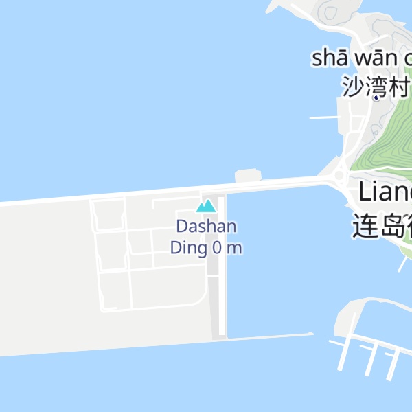 Map of Dashan Ding