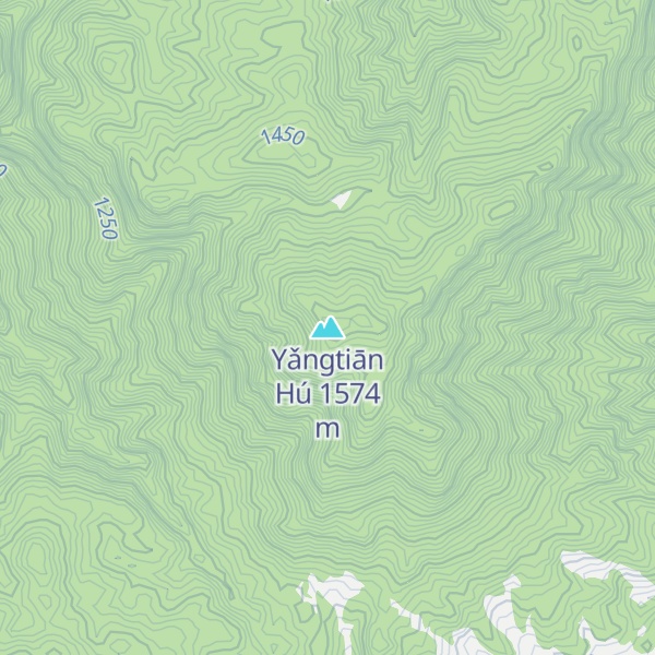 Map of Yǎngtiān Hú