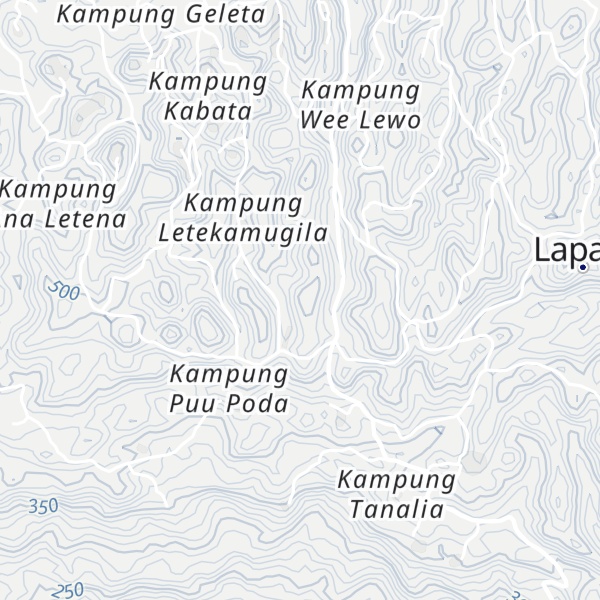 Map of Palindi Tilumalau