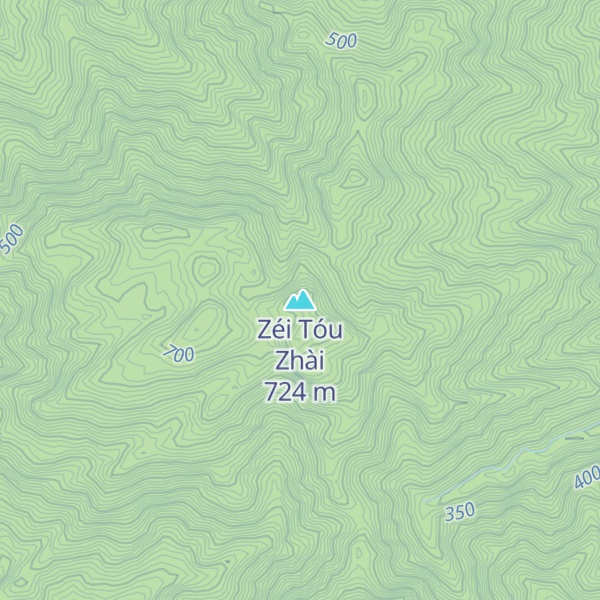 Map of Zéi Tóu Zhài