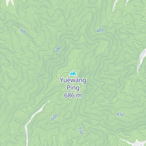 Map of Yuèwáng Píng