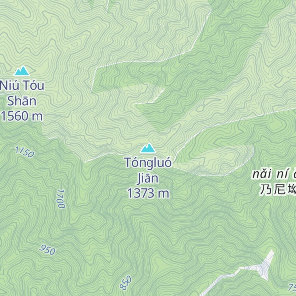Map of Tóngluó Jiān